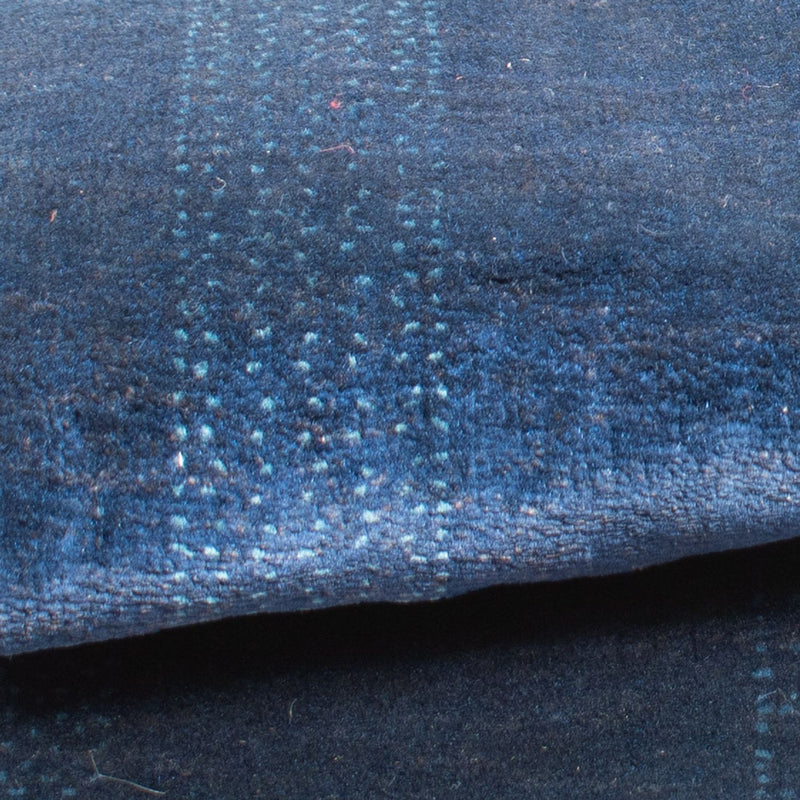 Gabbeh Rug - Loribaft Perser - 132 x 75 cm - dark blue