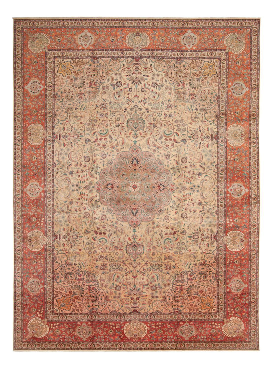 Perser Rug - Tabriz - Royal - 486 x 350 cm - beige