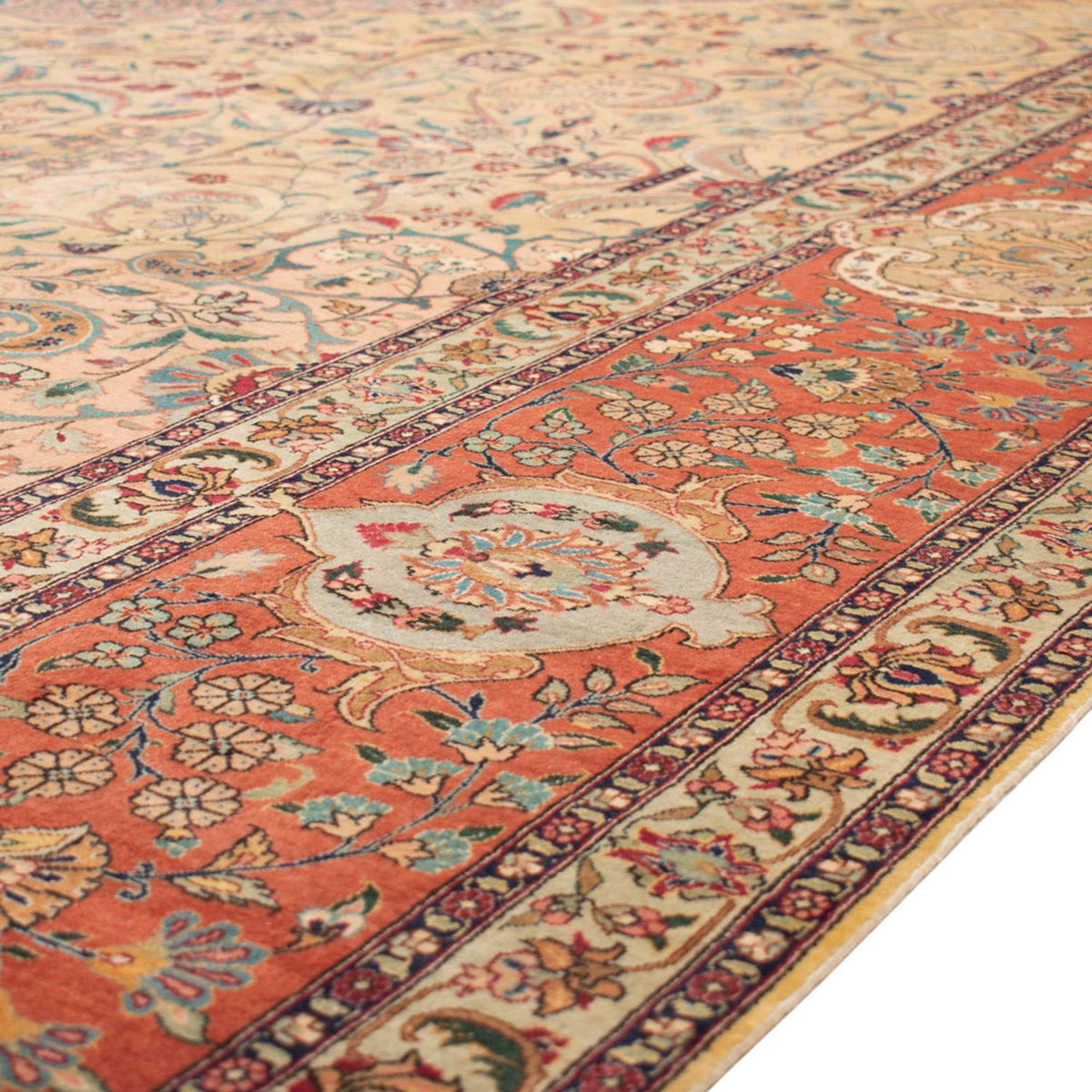 Perser Rug - Tabriz - Royal - 486 x 350 cm - beige