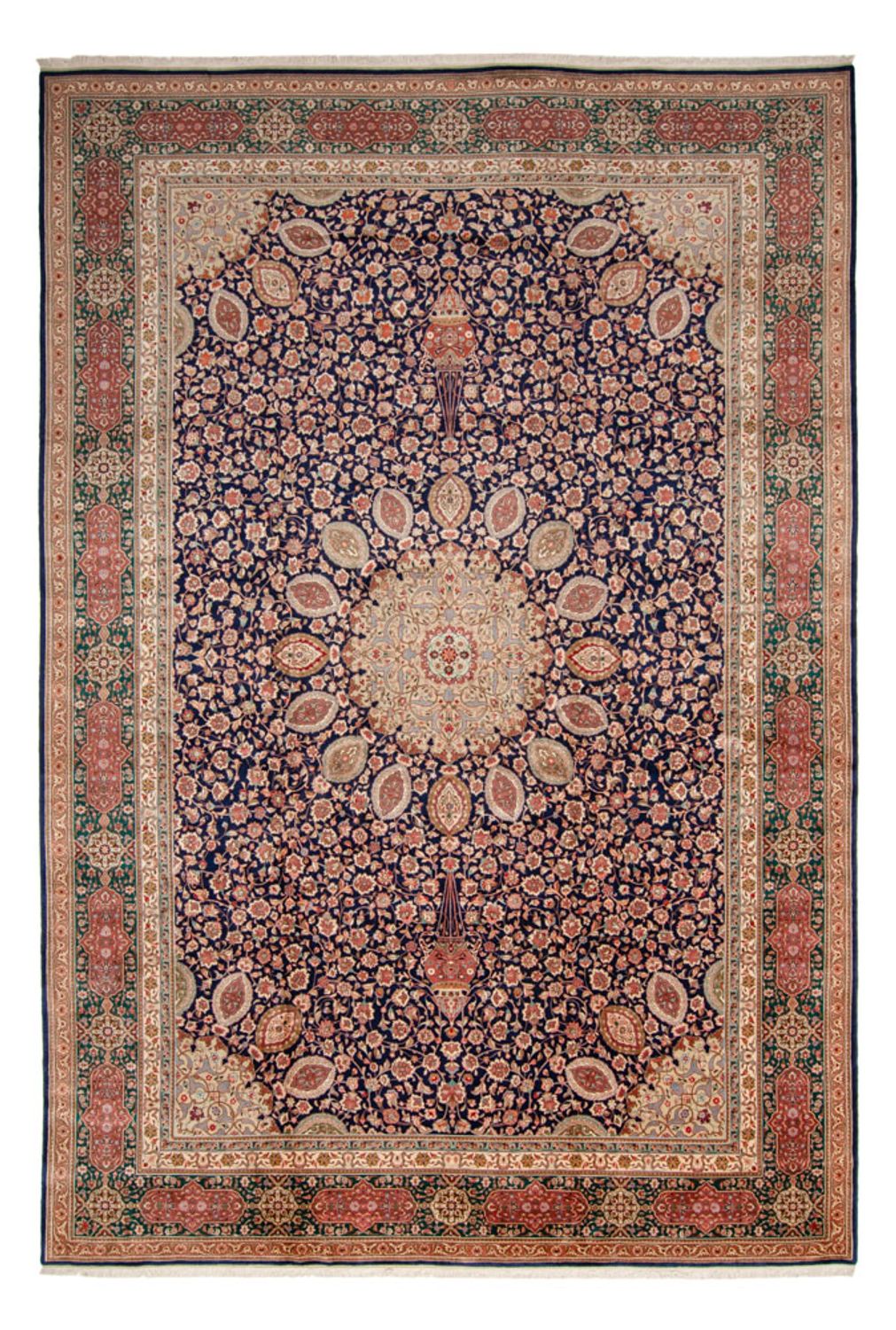 Perser Rug - Tabriz - Royal - 517 x 352 cm - dark blue