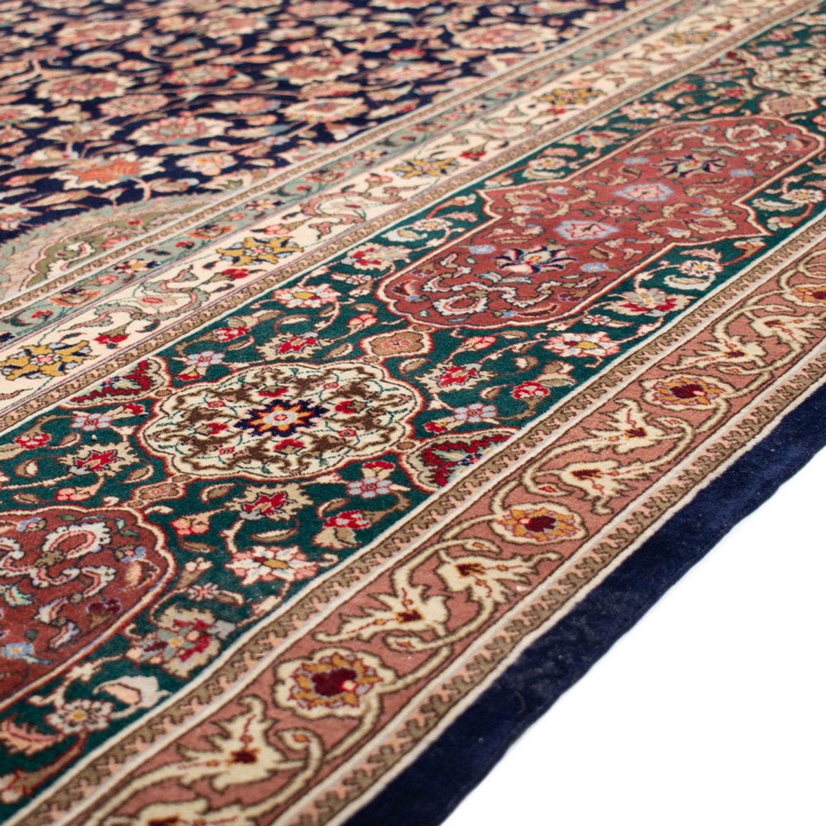 Perser Rug - Tabriz - Royal - 517 x 352 cm - dark blue