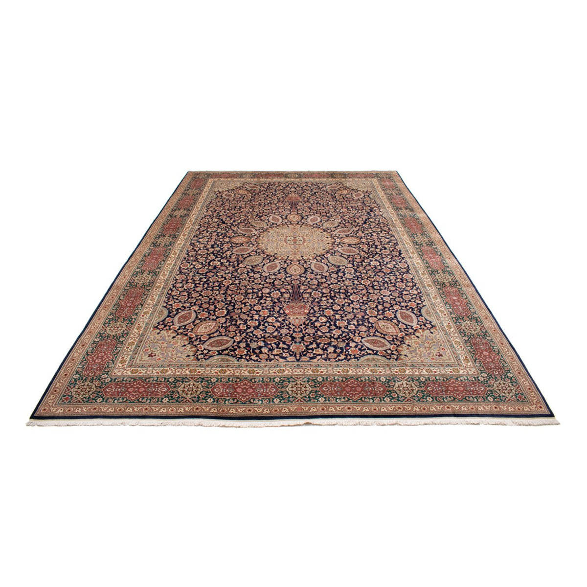 Perser Rug - Tabriz - Royal - 517 x 352 cm - dark blue
