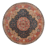 Perser Rug - Tabriz - Premium round  - 500 x 500 cm - blue