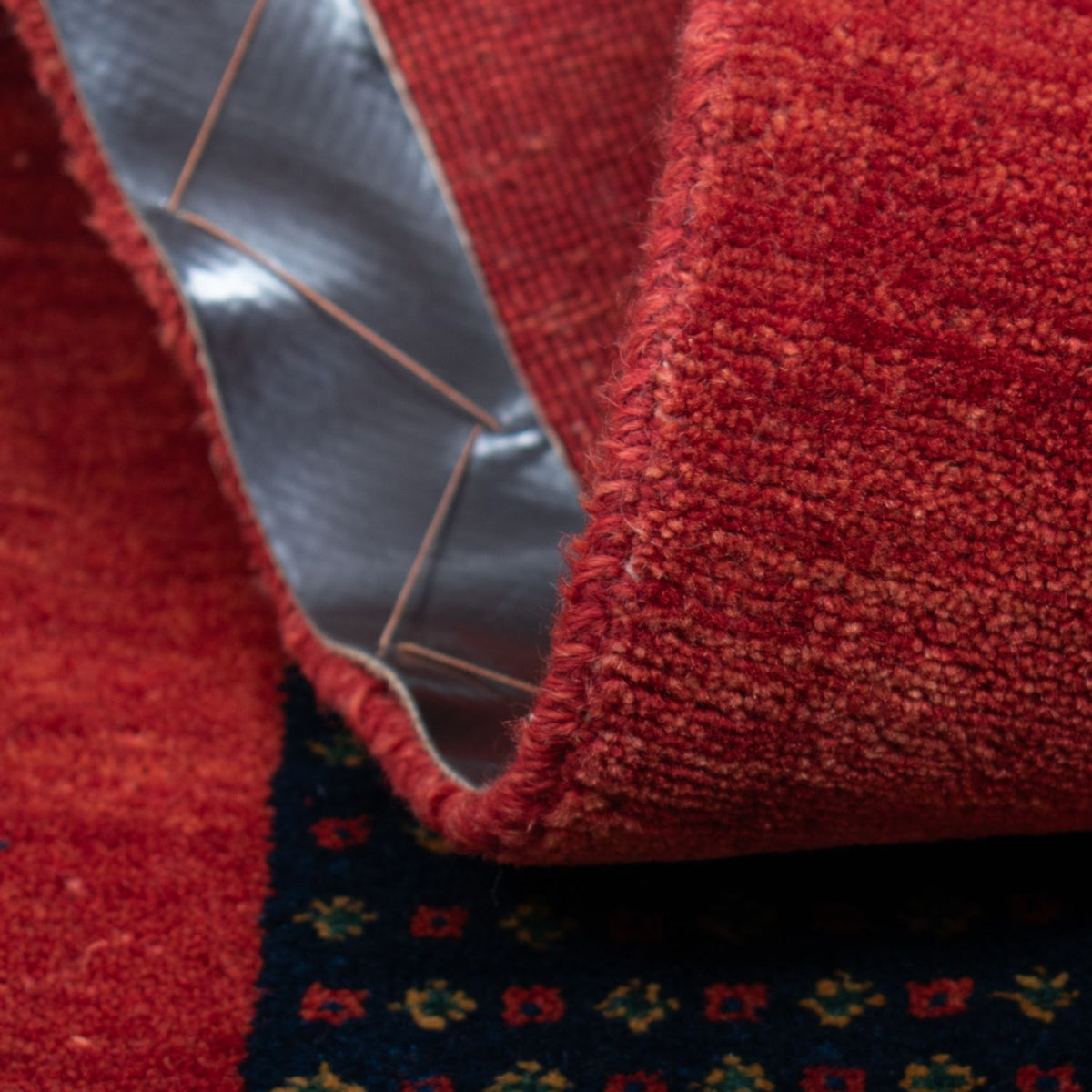 Gabbeh Rug - Loribaft Perser - 136 x 82 cm - red