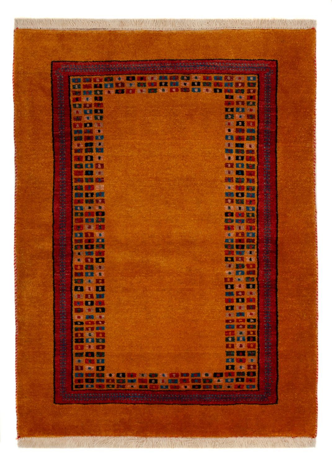 Gabbeh Rug - Loribaft Perser - 118 x 84 cm - gold