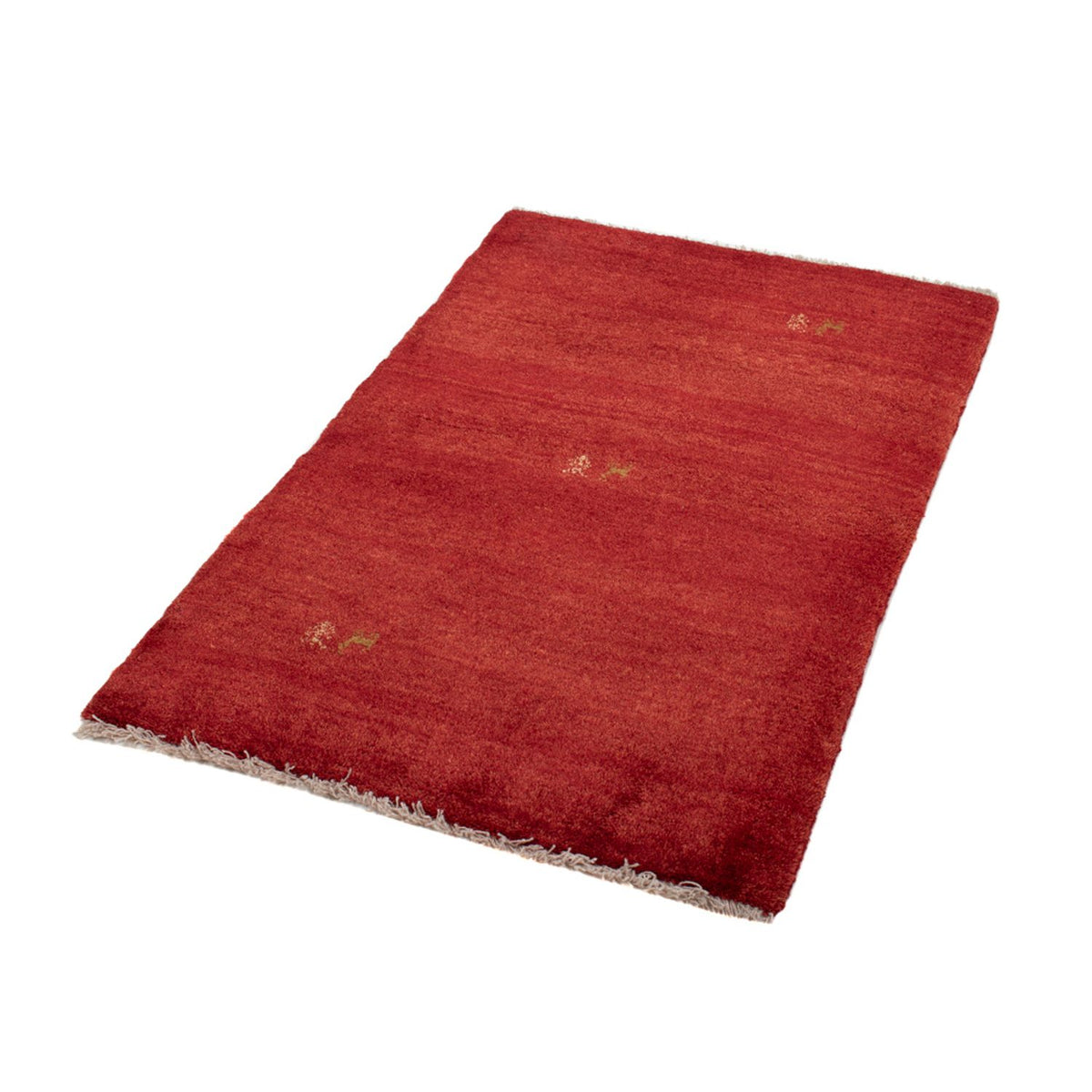 Gabbeh Rug - Loribaft Perser - 125 x 82 cm - red