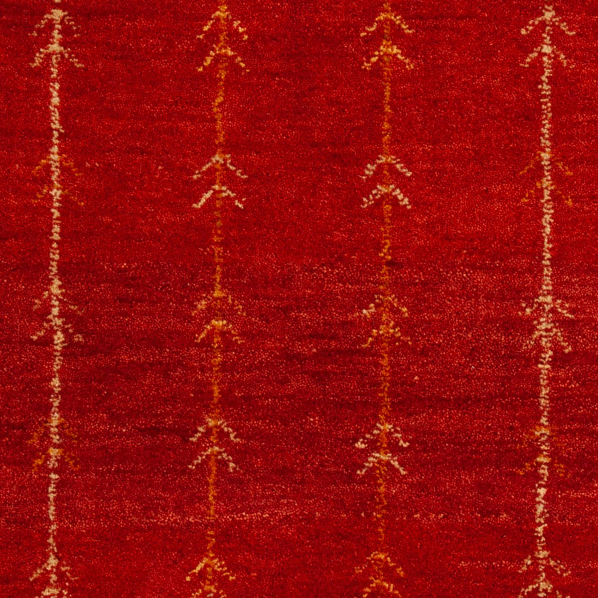 Gabbeh Rug - Loribaft Perser - 133 x 84 cm - red