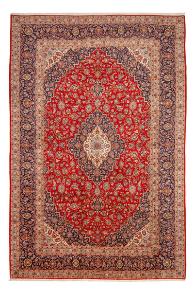 Kashan Rug 296x467cm - Persian Rugs - red