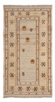 Gabbeh Persian Rug 142x73cm - Perserteppich Wollteppich