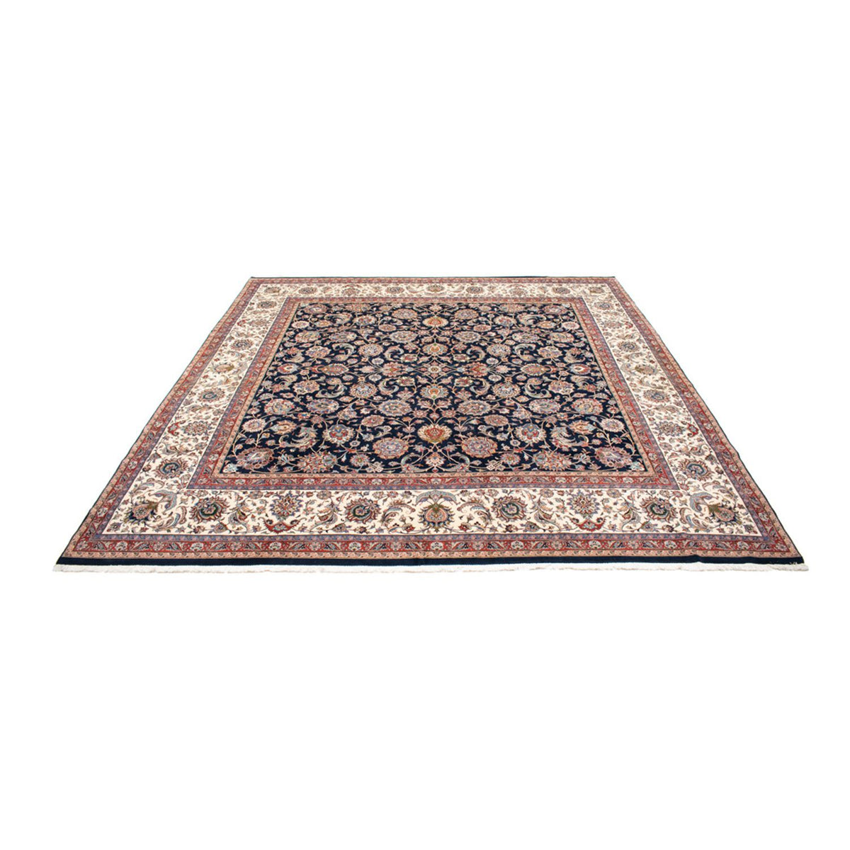 Perser Rug - Classic square  - 388 x 388 cm - dark blue