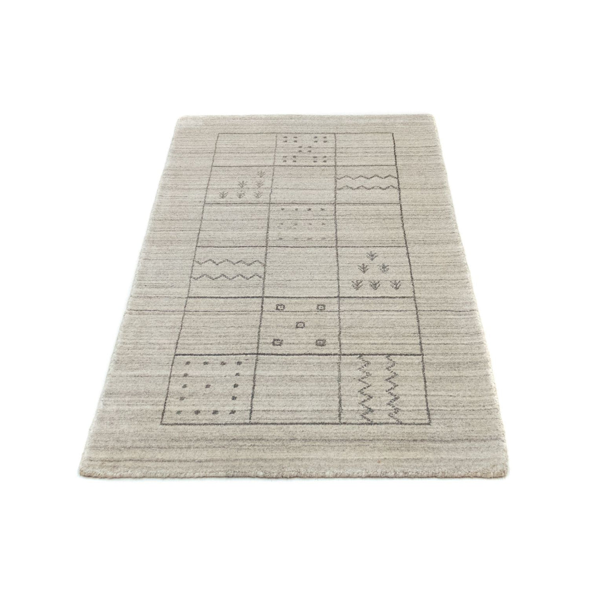 Vintage Rug - 140 x 70 cm - silver