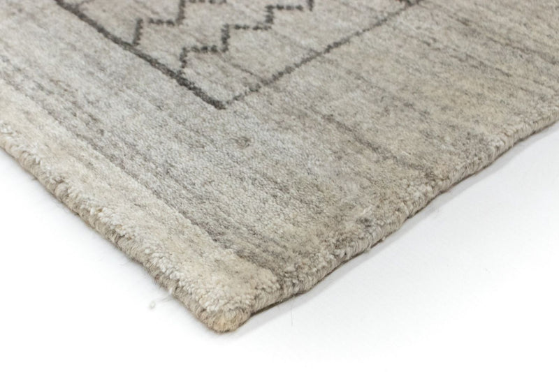 Vintage Rug - 90 x 60 cm - silver