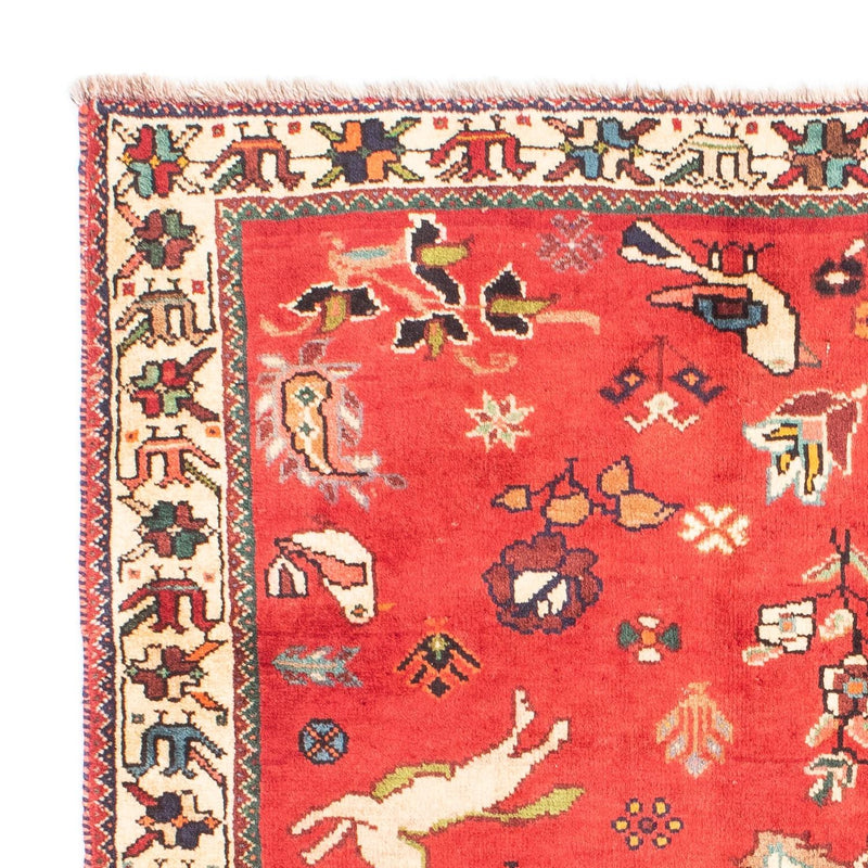 Perser Rug - Nomadic - 162 x 120 cm - dark red