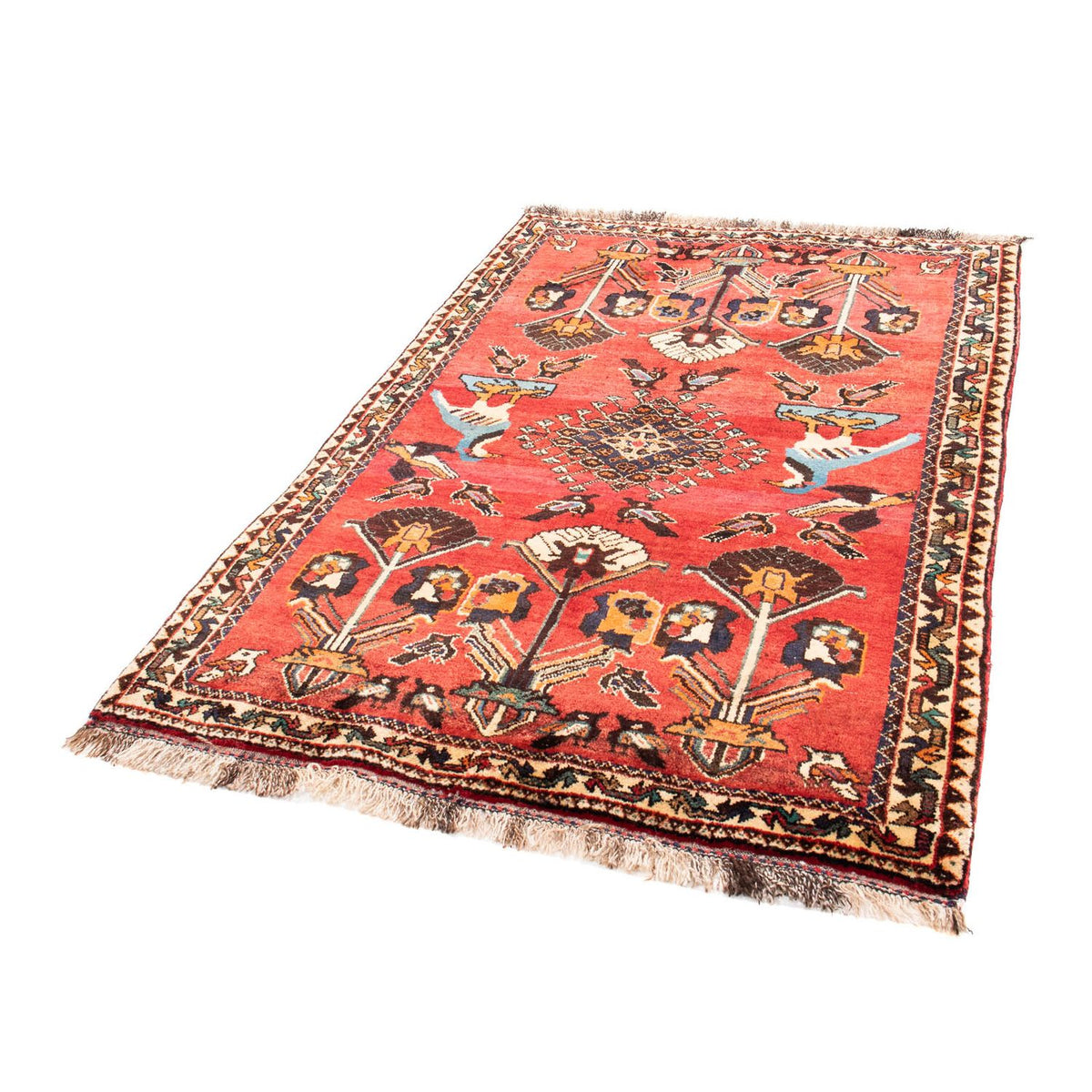 Perser Rug - Nomadic - 168 x 112 cm - dark red