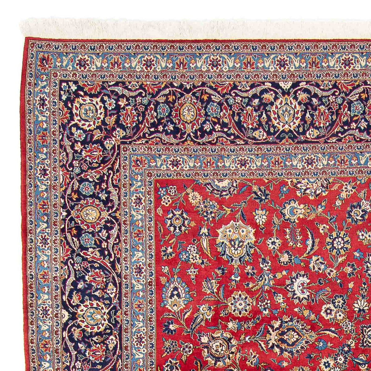 Perser Rug - Keshan - 432 x 325 cm - red