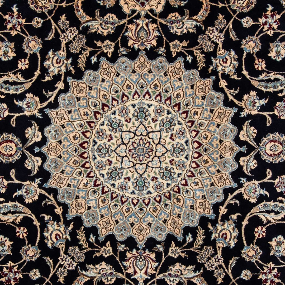 Perser Rug - Nain - 290 x 204 cm - black