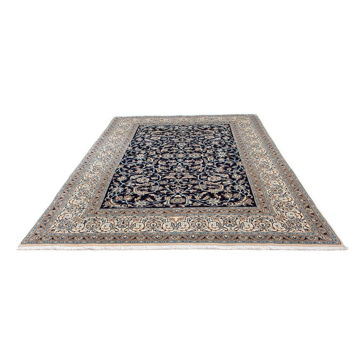 Perser Rug - Nain - 280 x 199 cm - dark blue