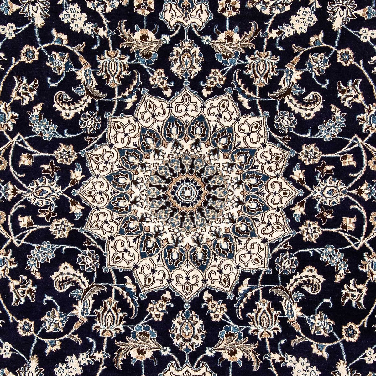 Perser Rug - Nain - 297 x 194 cm - dark blue