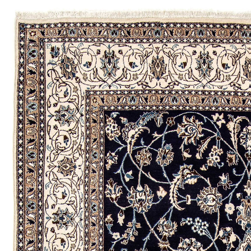Perser Rug - Nain - 297 x 194 cm - dark blue