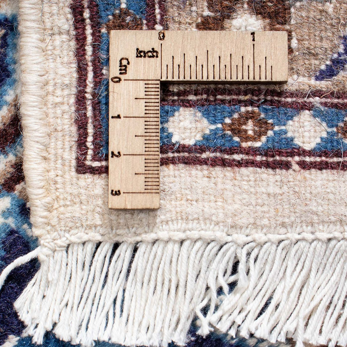 Perser Rug - Nain - 297 x 194 cm - dark blue