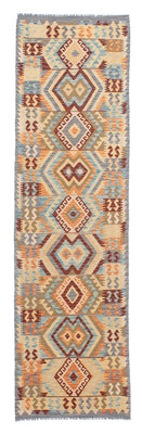 Runner Kelim Rug - Splash - 293 x 83 cm - multicolored