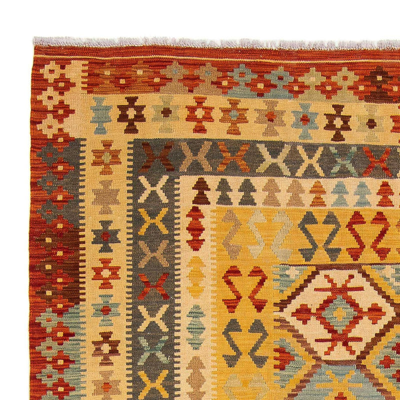 Kelim Rug - Splash - 296 x 200 cm - multicolored