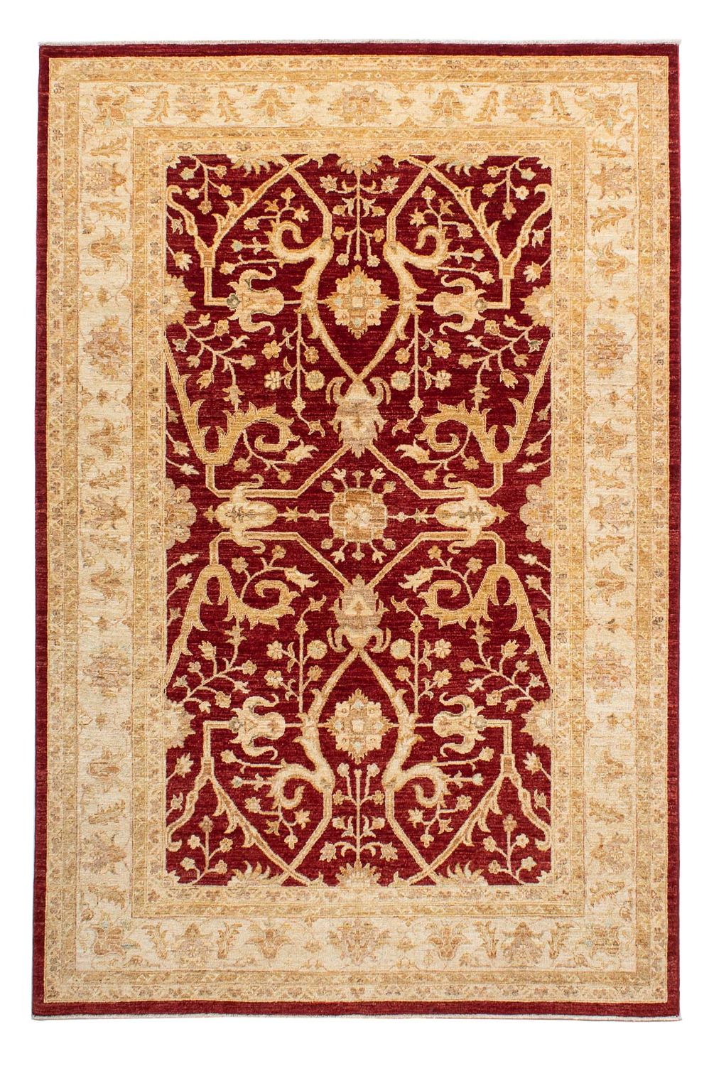 Ziegler Rug - 247 x 172 cm - dark red