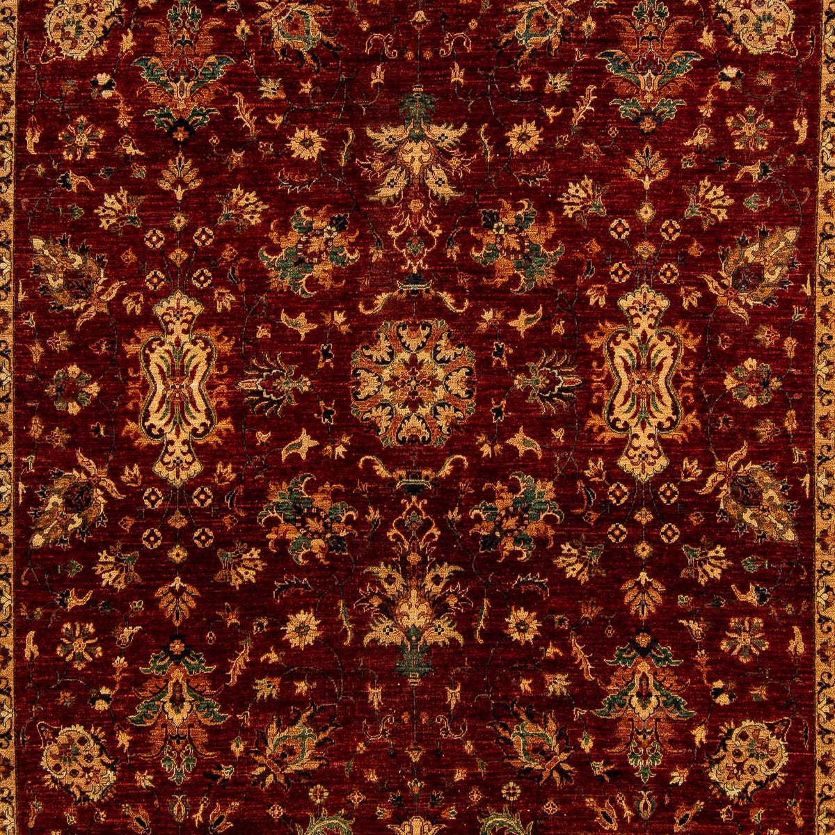 Ziegler Rug - 392 x 308 cm - dark red