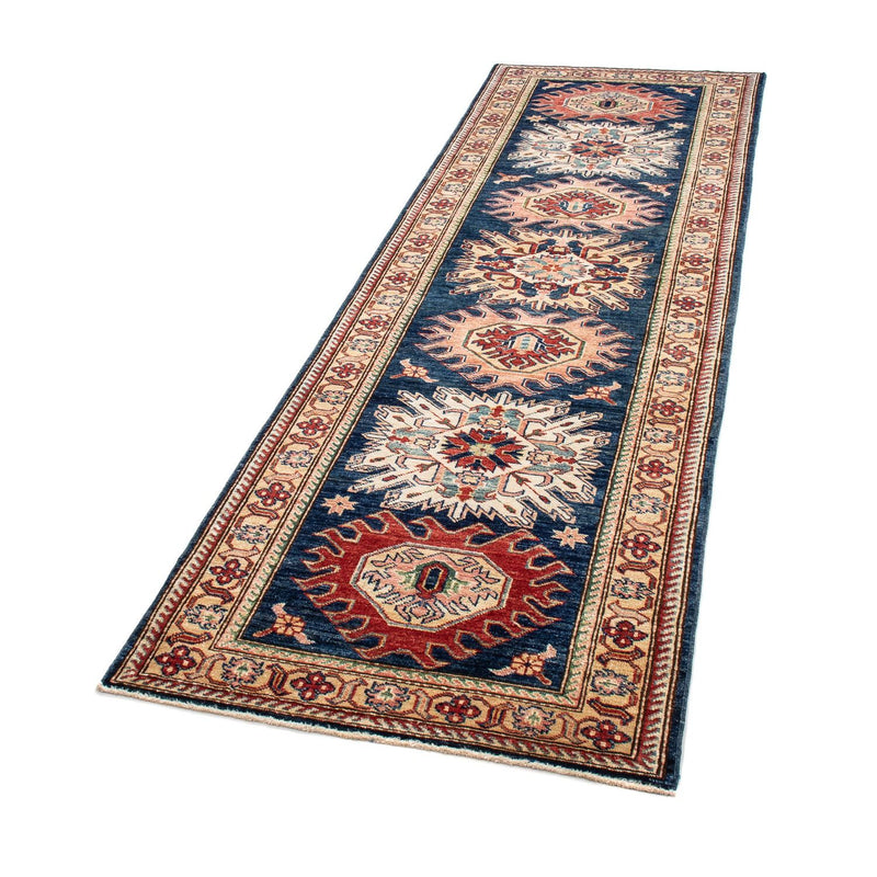 Runner Ziegler Rug - Kazak - 252 x 77 cm - dark blue