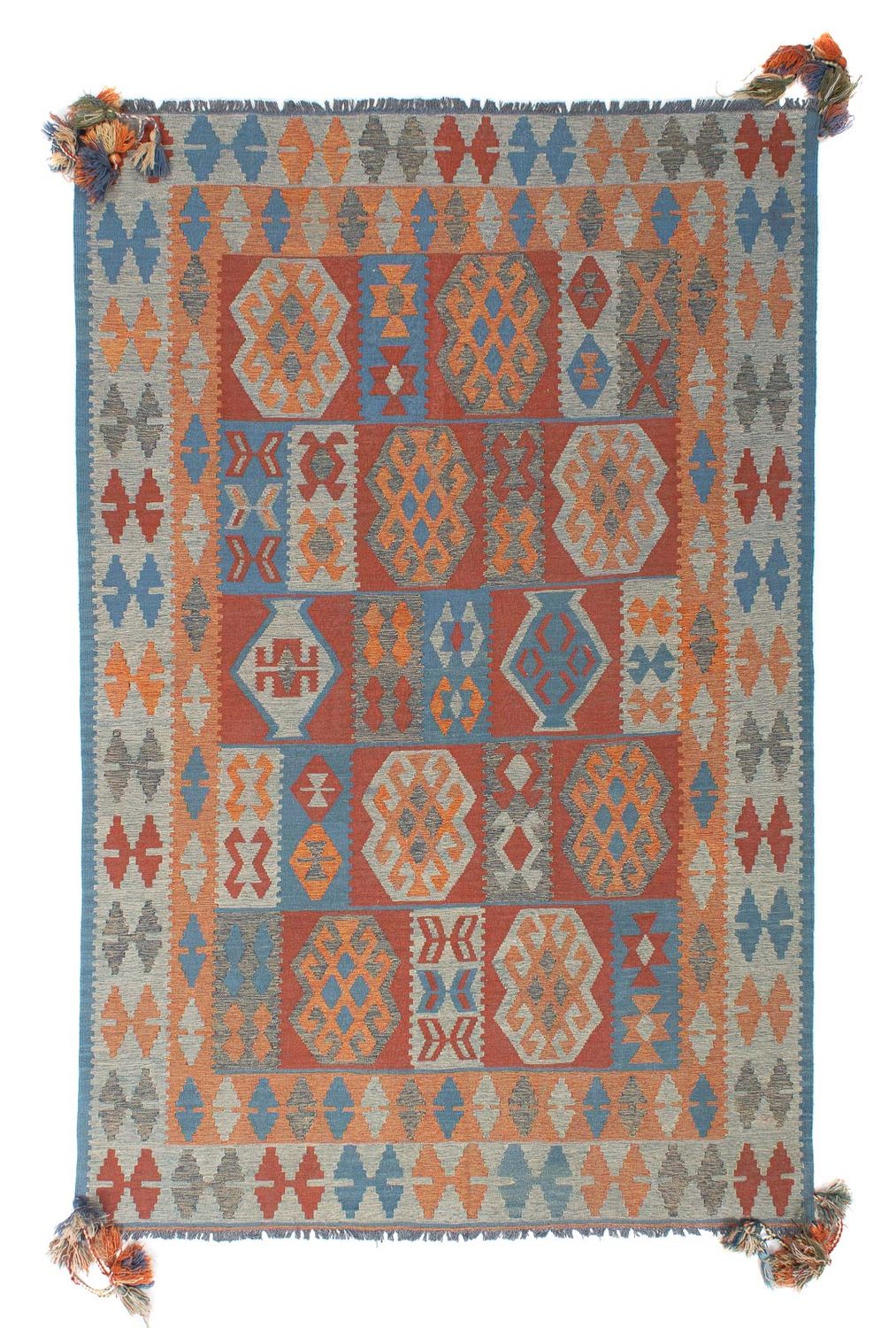 Kelim Rug - Trendy - 252 x 172 cm - multicolored