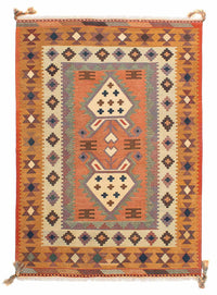 Kelim Rug - Oriental - 205 x 144 cm - multicolored