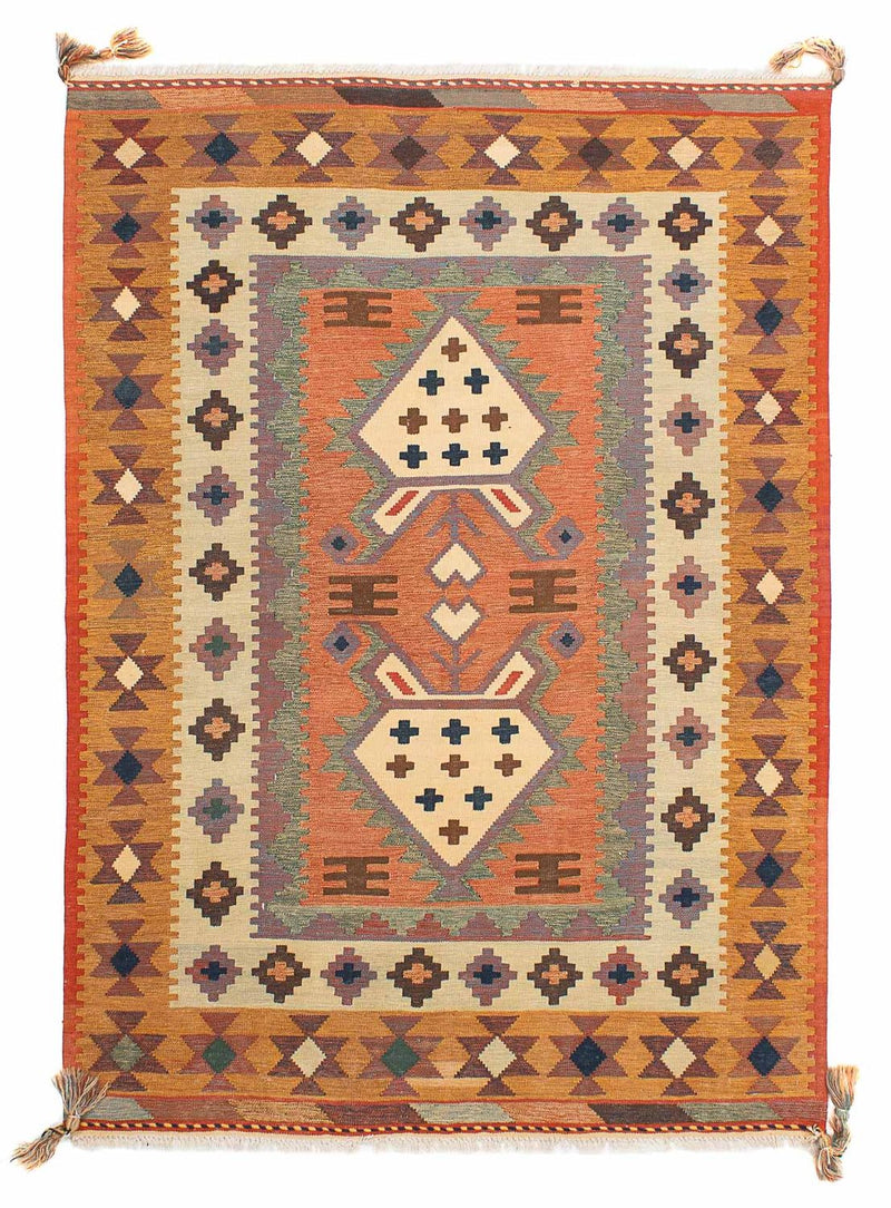 Kelim Rug - Oriental - 205 x 144 cm - multicolored