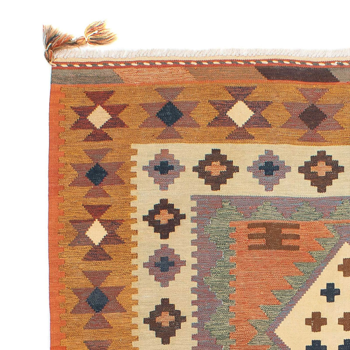 Kelim Rug - Oriental - 205 x 144 cm - multicolored