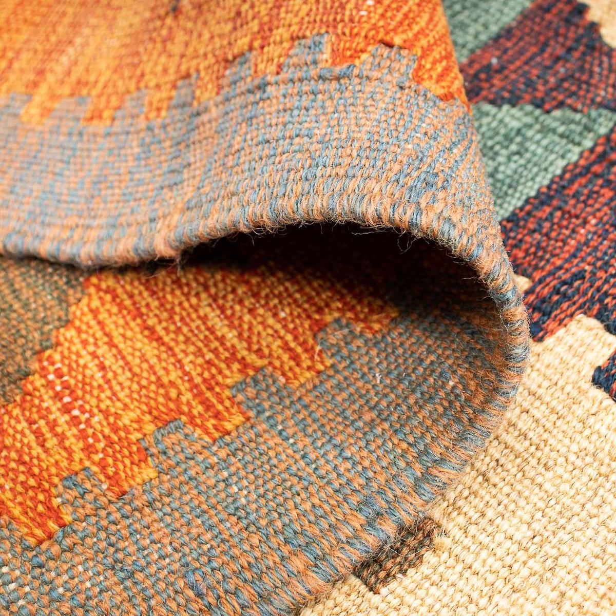 Kelim Rug - Oriental - 210 x 149 cm - multicolored