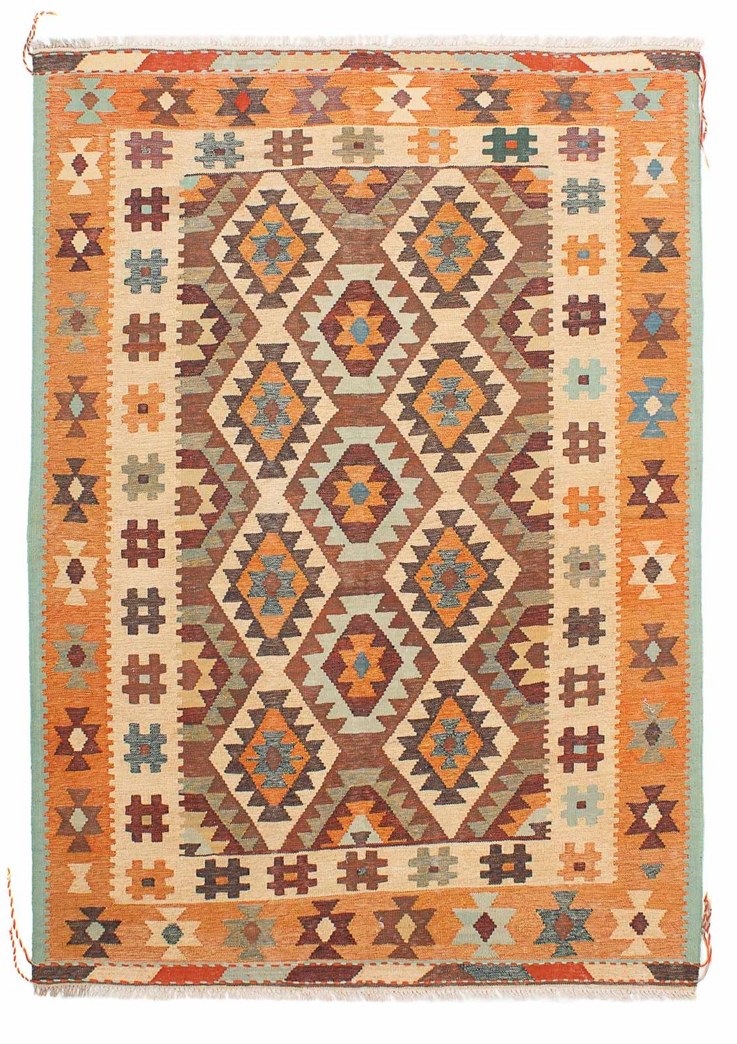 Kelim Rug - Oriental - 212 x 152 cm - multicolored