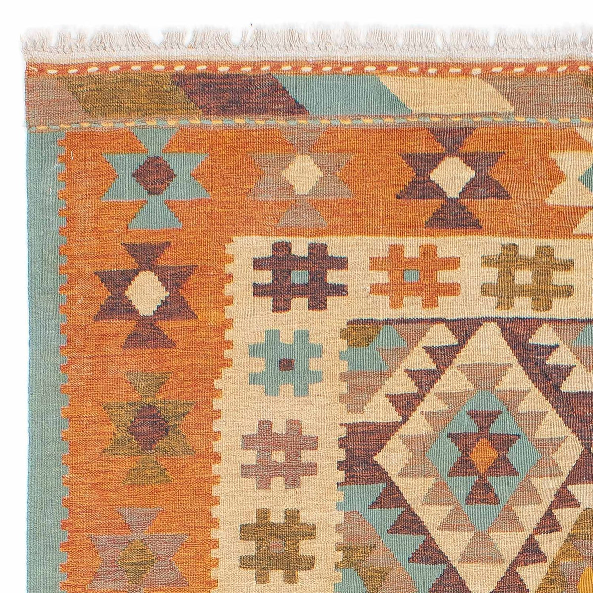 Kelim Rug - Trendy - 205 x 155 cm - multicolored