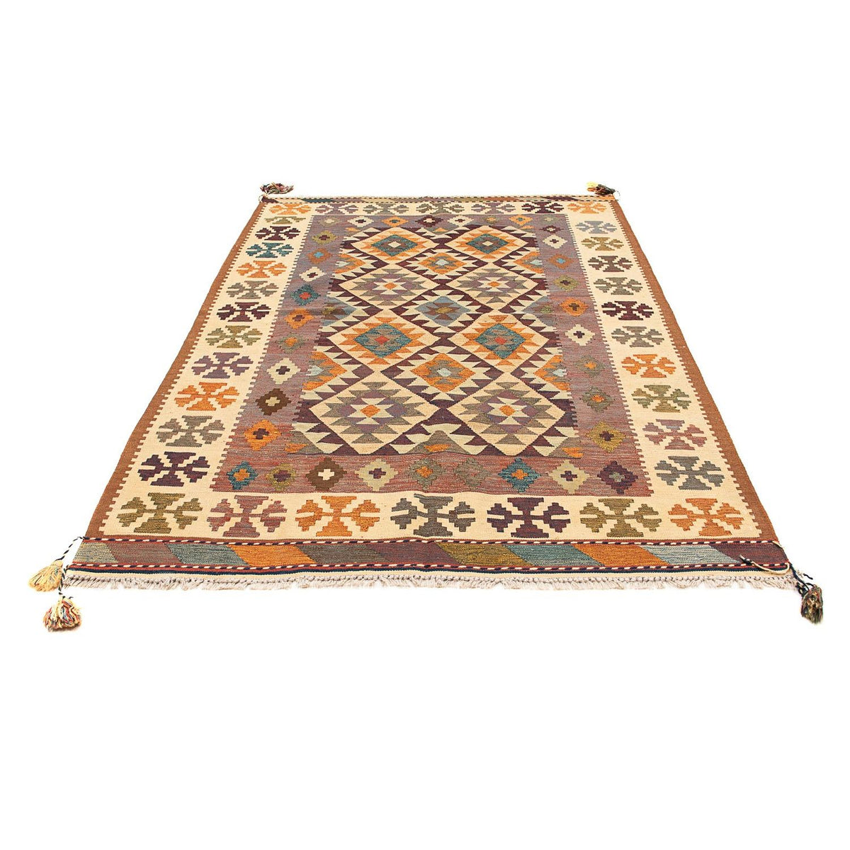 Kelim Rug - Oriental - 210 x 145 cm - multicolored
