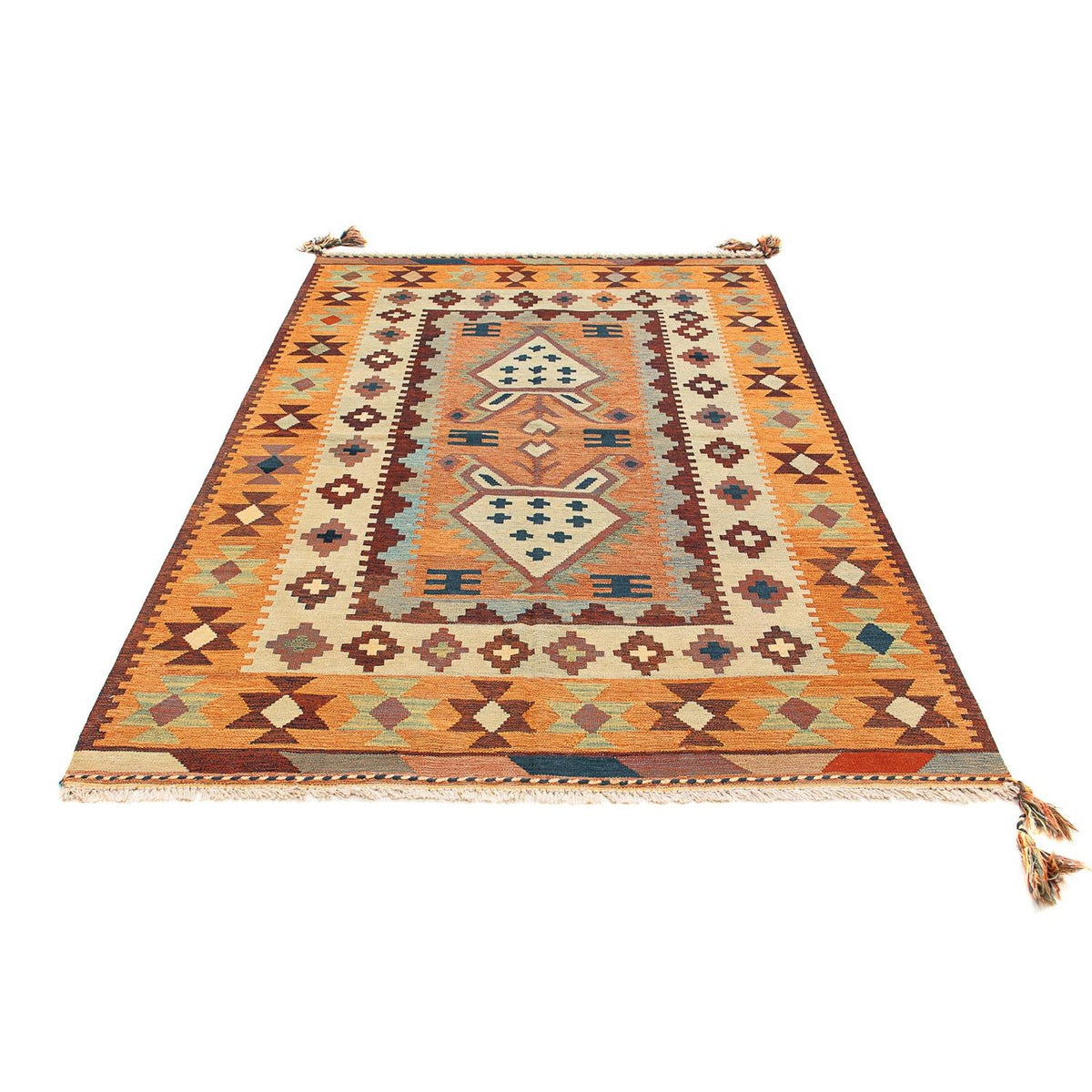 Kelim Rug - Oriental - 208 x 143 cm - multicolored