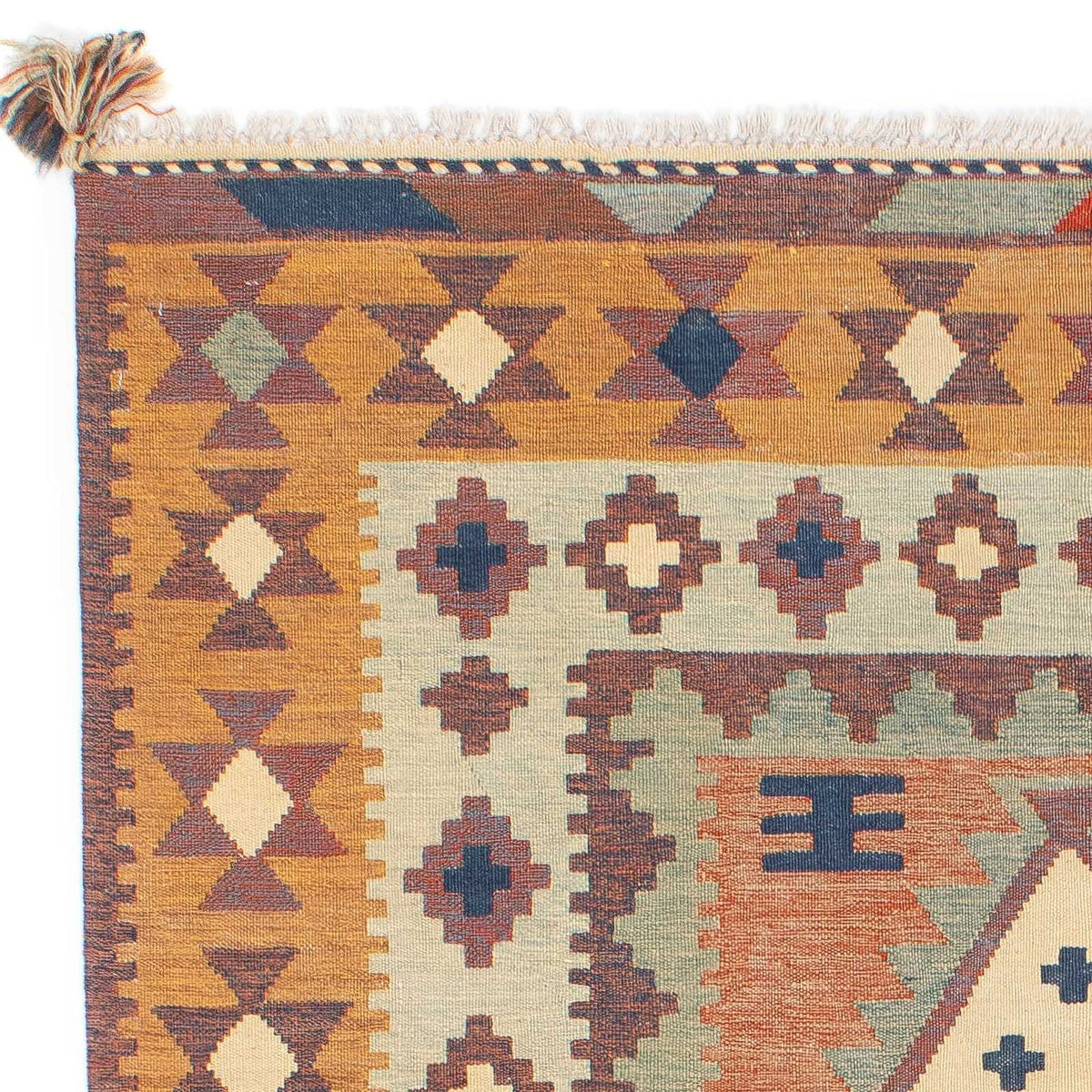 Kelim Rug - Trendy - 208 x 143 cm - multicolored