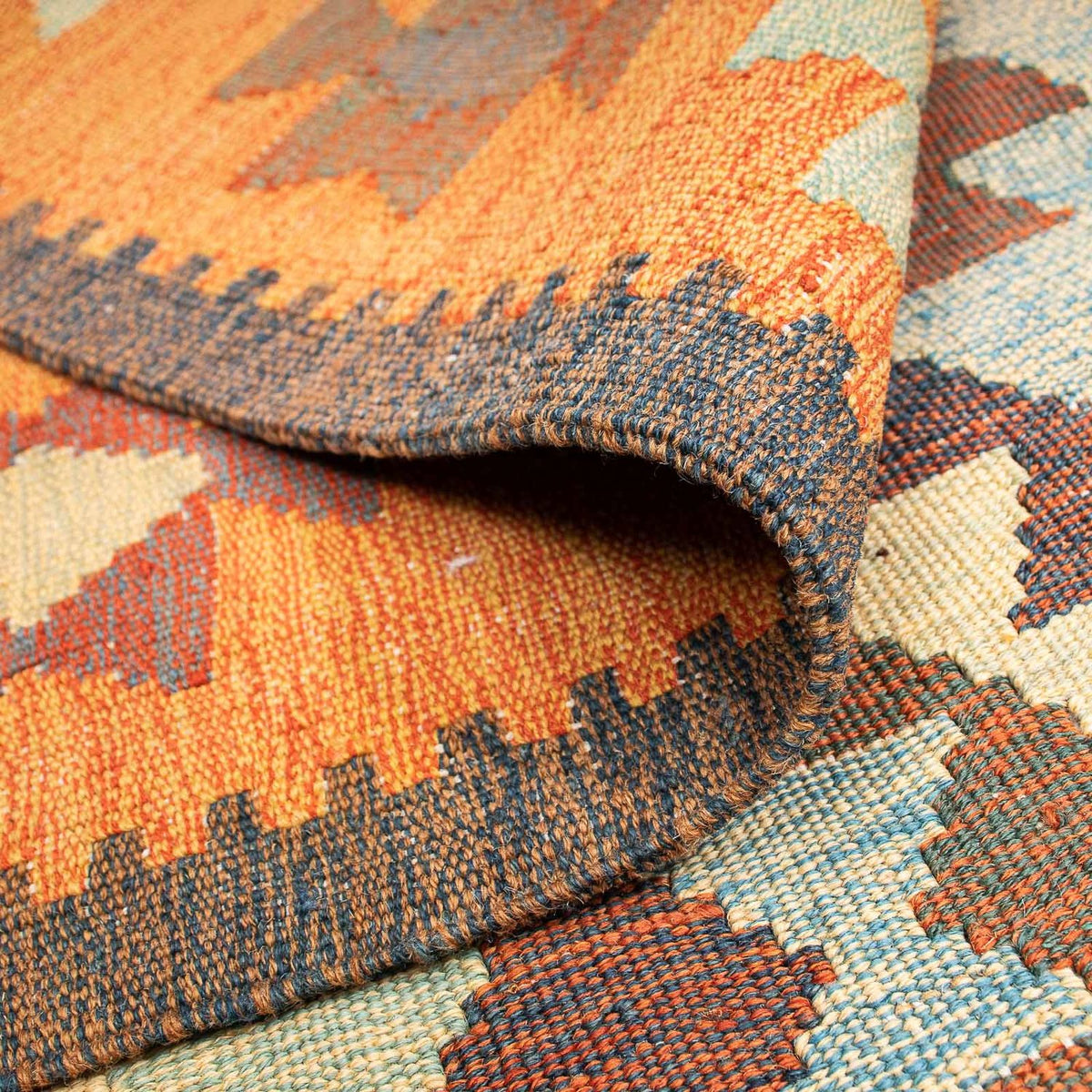 Kelim Rug - Oriental - 202 x 140 cm - multicolored