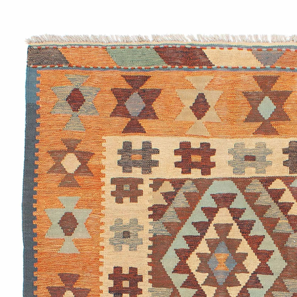 Kelim Rug - Oriental - 208 x 150 cm - multicolored