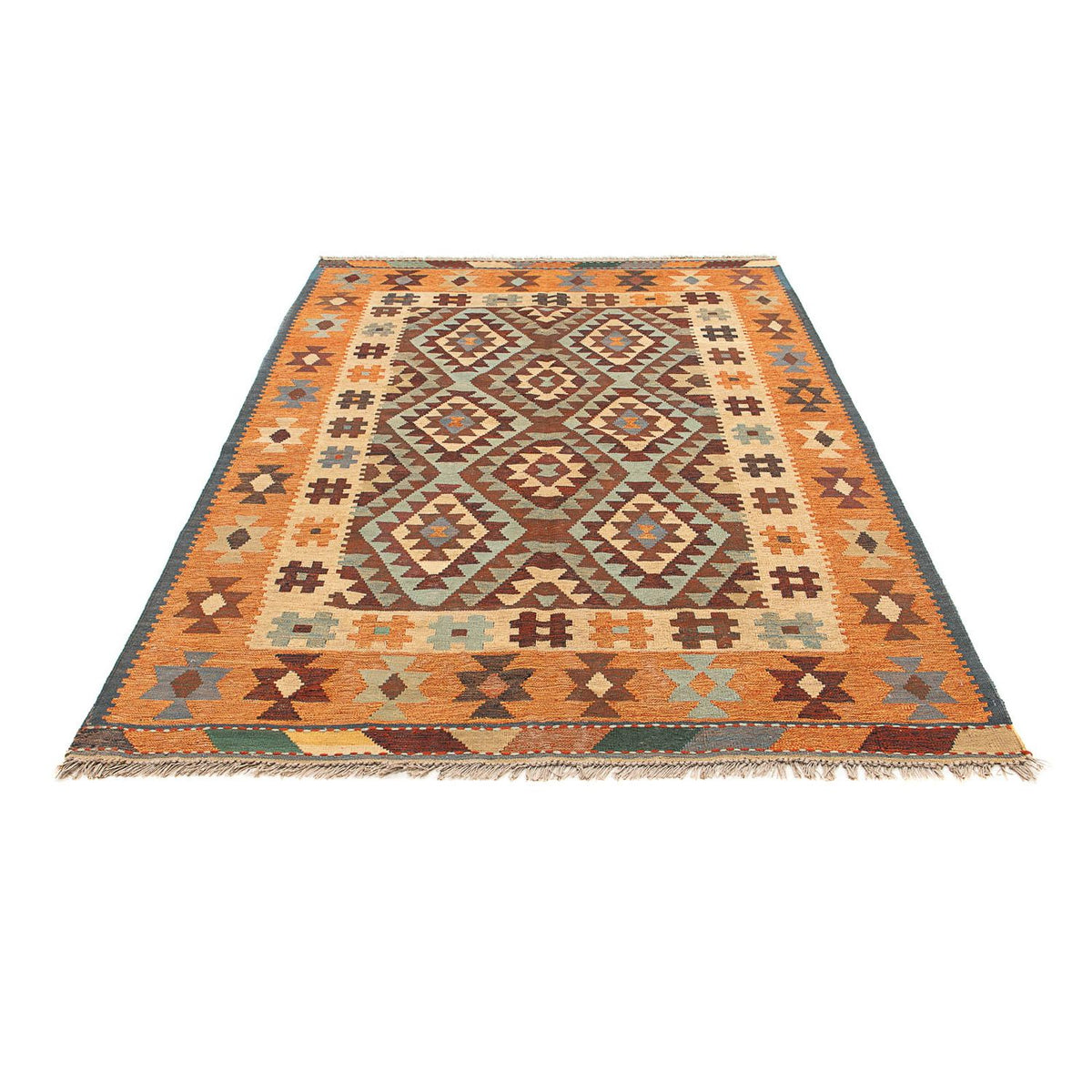 Kelim Rug - Oriental - 208 x 150 cm - multicolored
