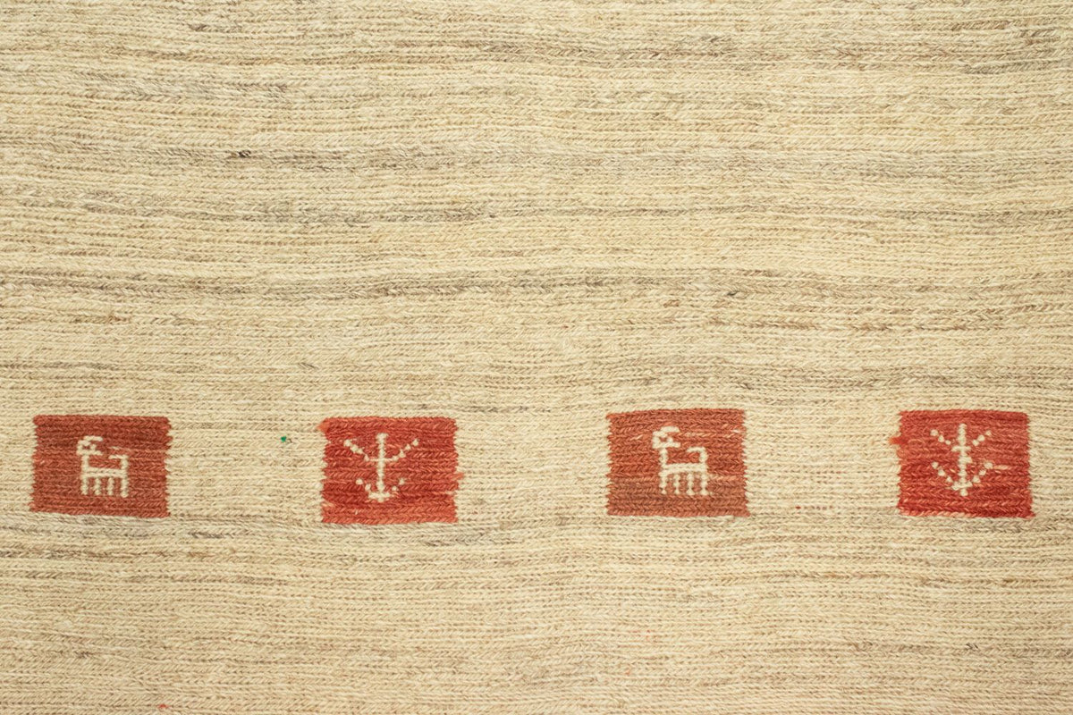Gabbeh Rug - Indus - 180 x 120 cm - beige