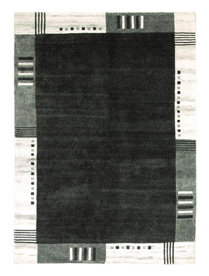 Vintage Rug - 200 x 140 cm - black