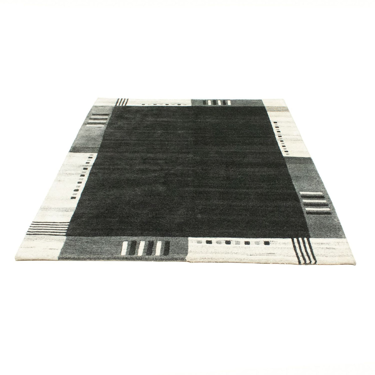 Vintage Rug - 200 x 140 cm - black