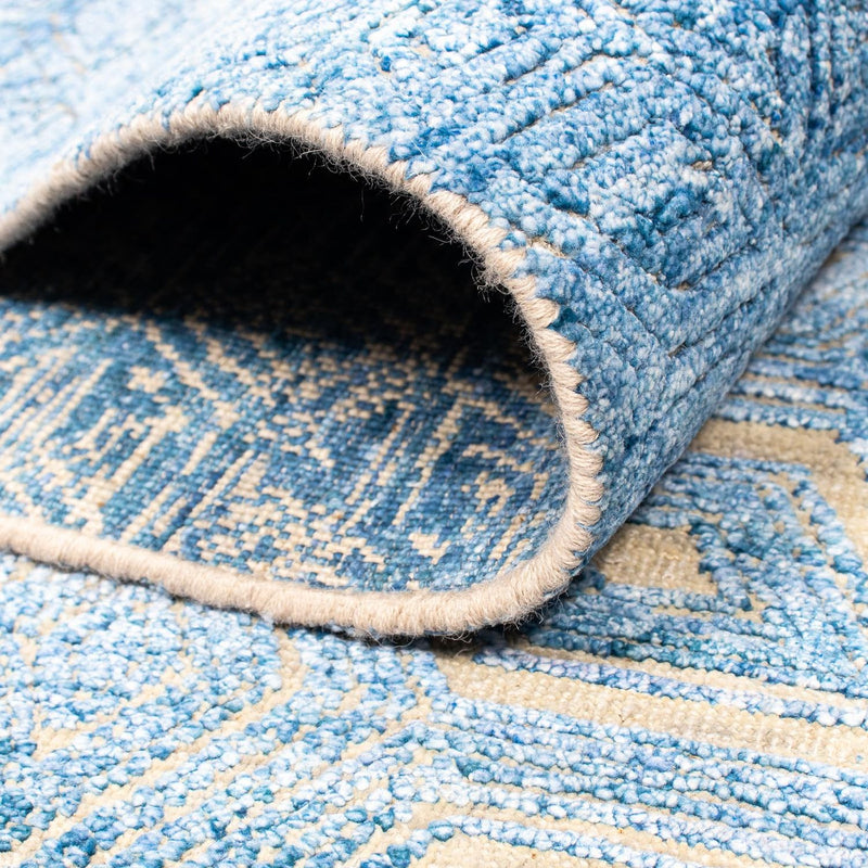 Designer Rug - 307 x 248 cm - blue