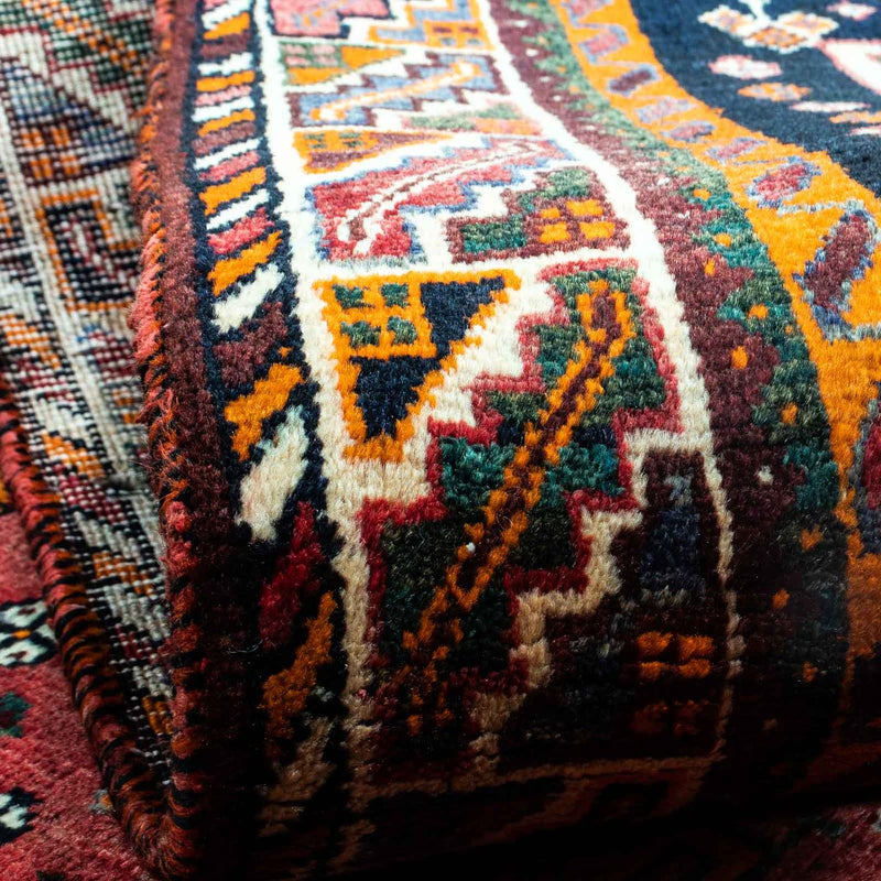 Perser Rug - Nomadic - 234 x 155 cm - dark red