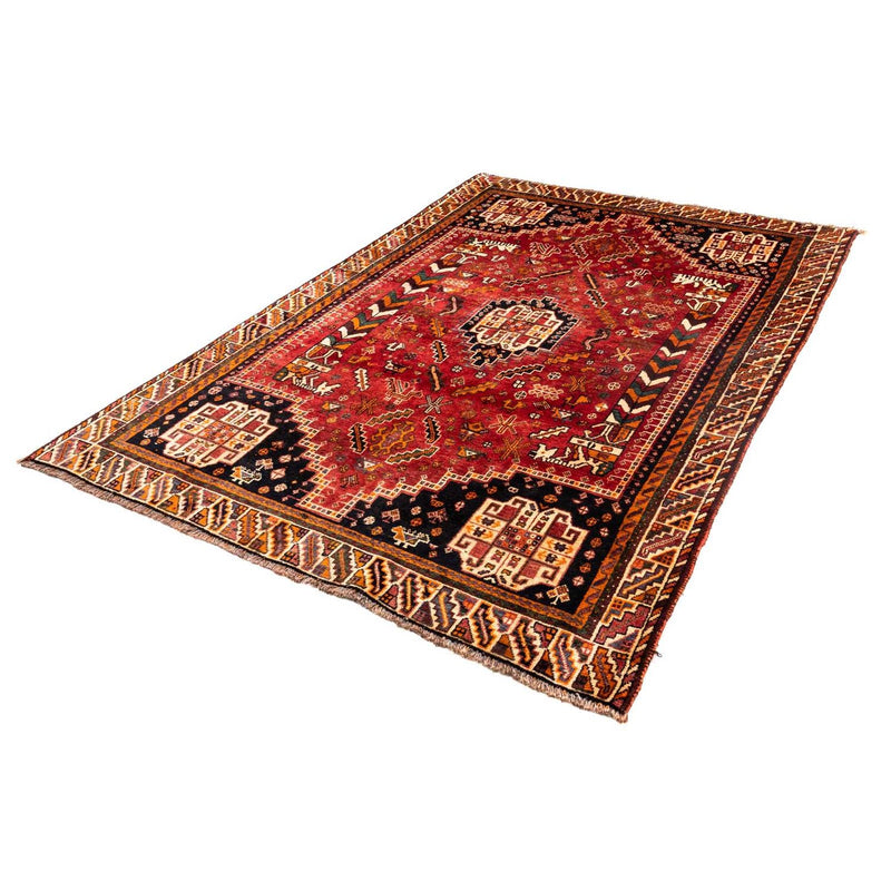 Perser Rug - Nomadic - 234 x 155 cm - dark red