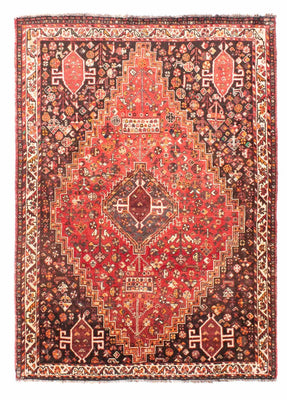 Perser Rug - Nomadic - 176 x 123 cm - dark red