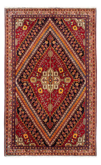 Perser Rug - Nomadic - 250 x 152 cm - dark red